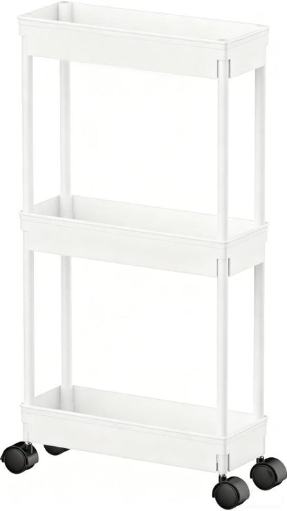 3-Tier Slim Mobile Storage Cart