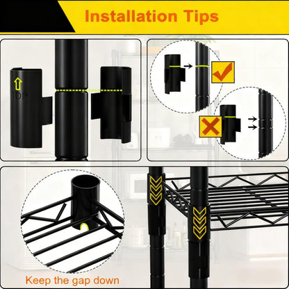 5-Tier Heavy-Duty Storage Shelf